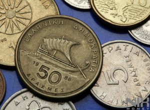 Горсть греческих монет
